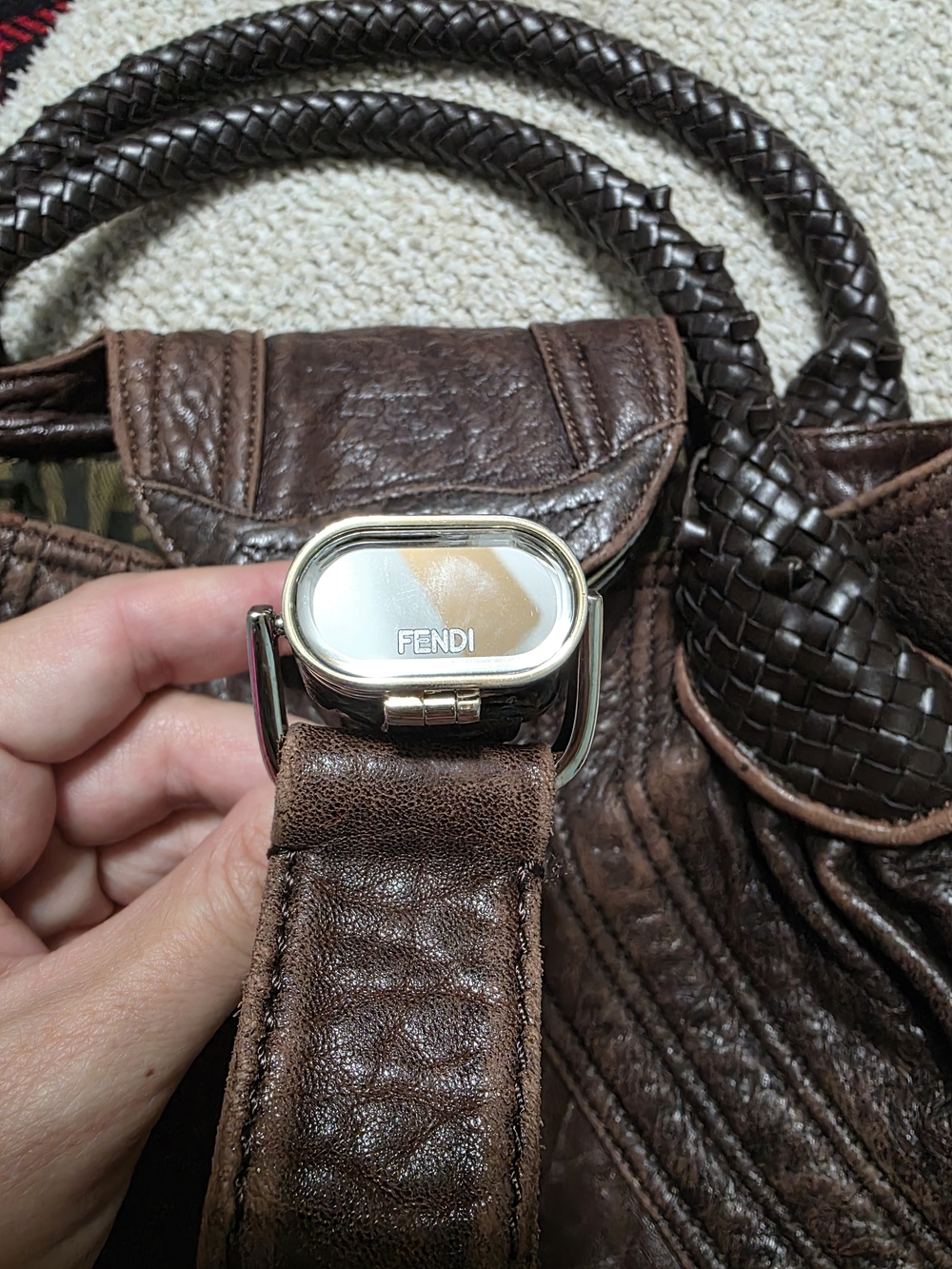 Authentic Rare Y2K Fendi Spy Bag - Picture 9 of 16
